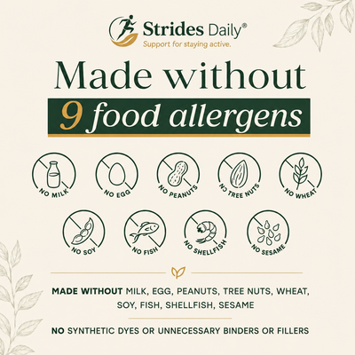Strides Daily - Turmeric, Boswellia & Willow Bark