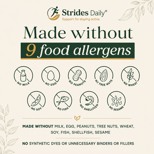 Strides Daily - Turmeric, Boswellia & Willow Bark