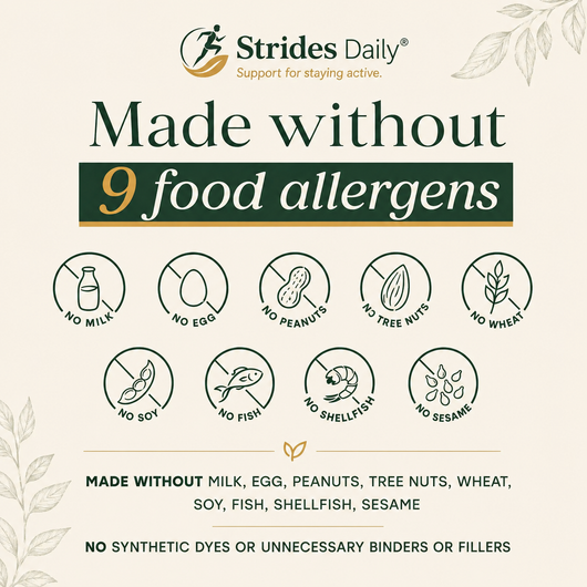 Strides Daily - Turmeric, Boswellia & Willow Bark